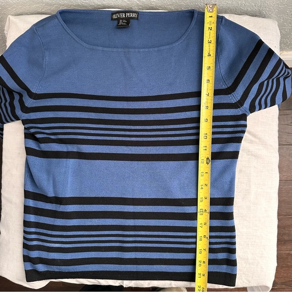 Oliver Perry Silk Blend Sweater – Size Large - Picture 7 of 7